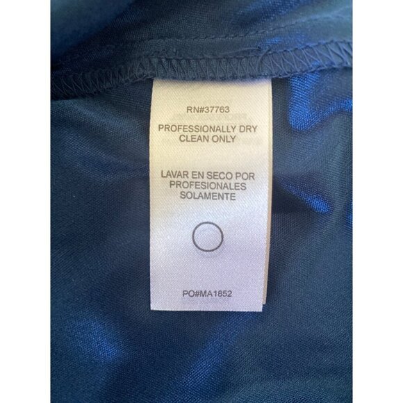 Laundry by Shelli Segal NWT $195 Polka Dot Mini Dress, Sky Blue Women's Size 8 - Picture 9 of 10